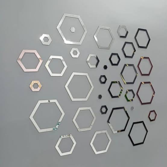 Acrylic Hexagonal Rings